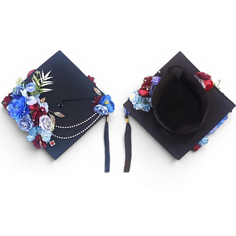 Floral Graduation Cap DIY Kit — Chinese Aesthetic