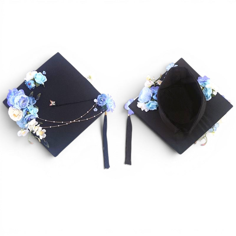 Floral Graduation Cap DIY Kit — Chinese Aesthetic