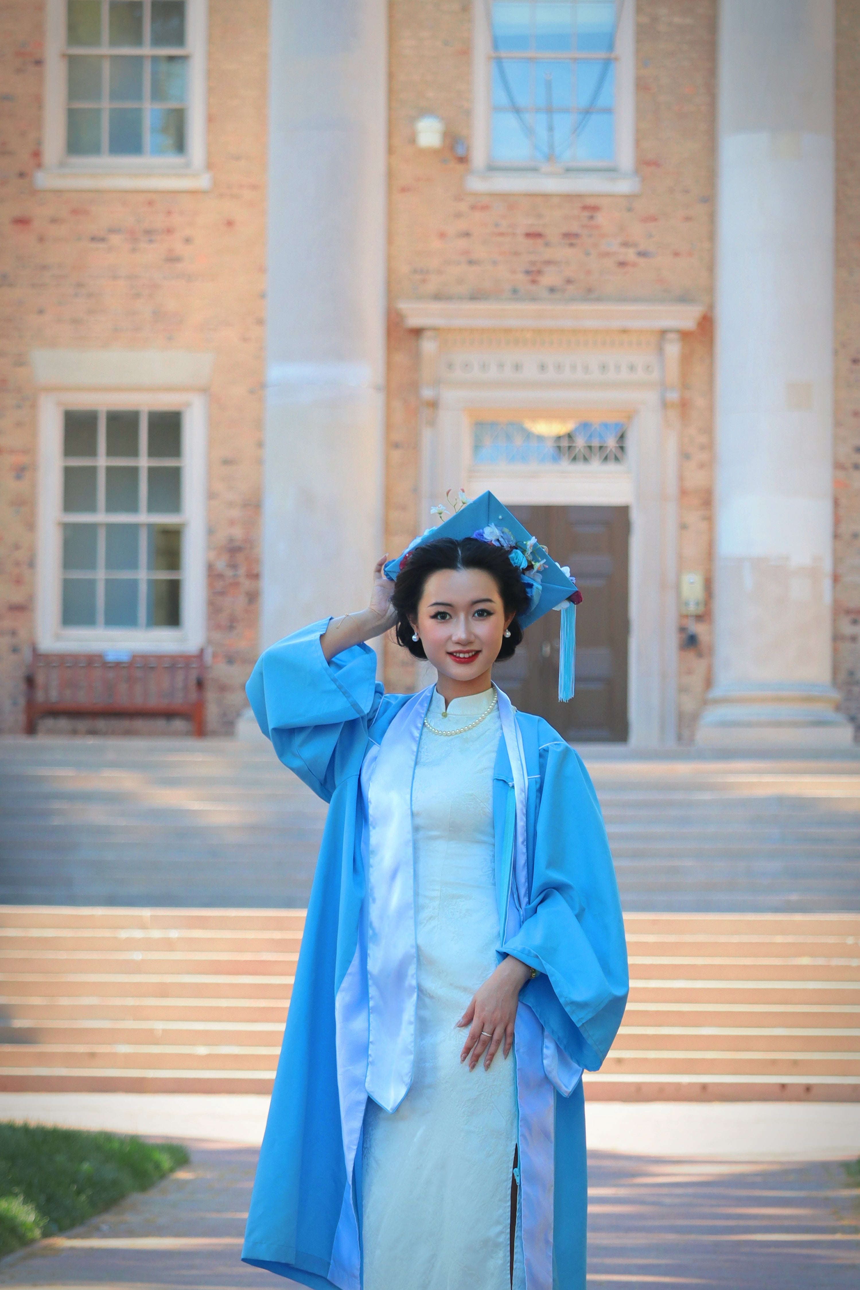 Floral Graduation Cap DIY Kit — Chinese Aesthetic