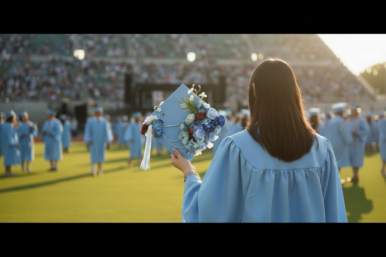 Floral Graduation Cap DIY Kit — Chinese Aesthetic